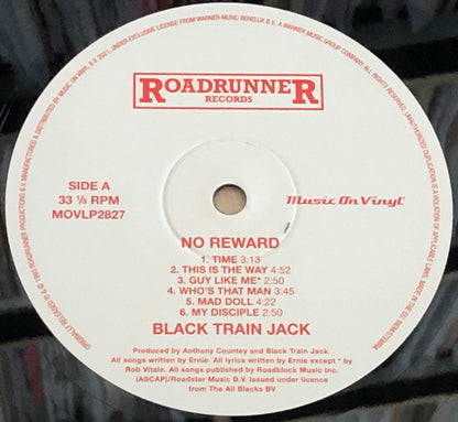 Black Train Jack : No Reward (LP, Album, RE, 180)