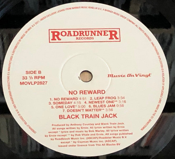 Black Train Jack : No Reward (LP, Album, RE, 180)