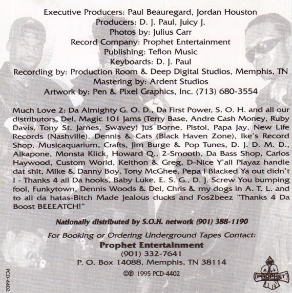 Three 6 Mafia : Live By Yo Rep (B.O.N.E. Dis) (CD, EP, RE)