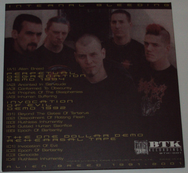 Internal Bleeding : Alien Breed 1991-2001 (2xLP, Comp)