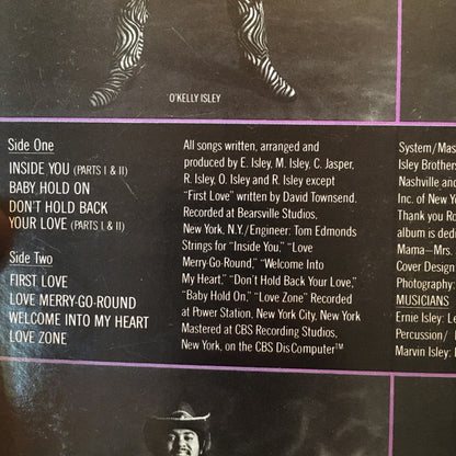 The Isley Brothers : Inside You (LP, Album, Pit)