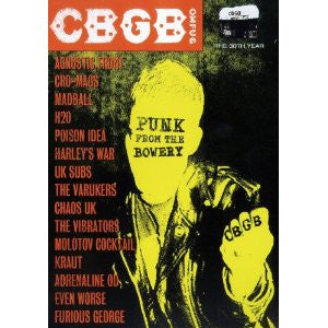 Various : CBGB Punk From The Bowery (DVD-A, Comp, 5.1)