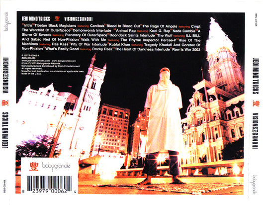 Jedi Mind Tricks : Visions Of Gandhi (CD, Album)