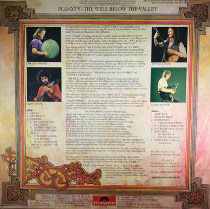 Planxty : The Well Below The Valley (LP, Album)