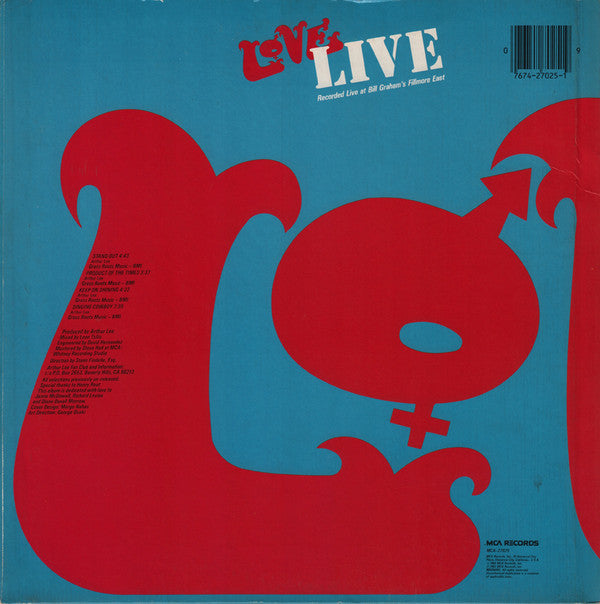 Love : Studio / Live (LP, Comp)