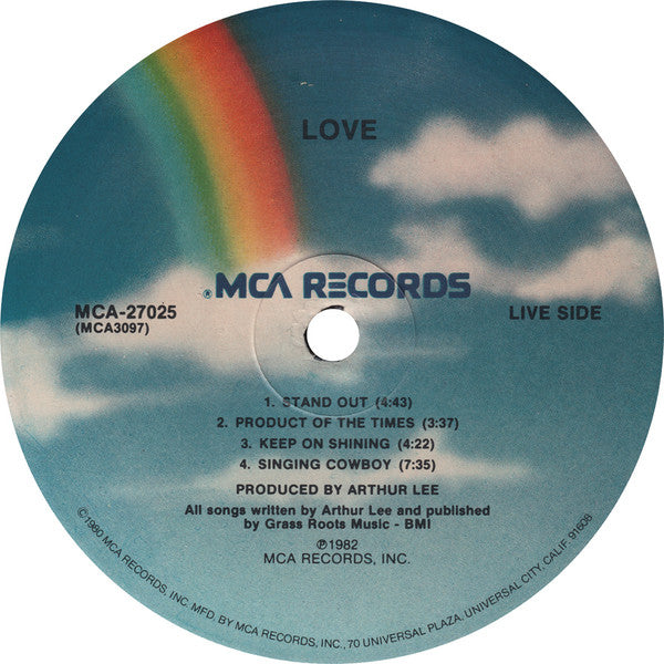 Love : Studio / Live (LP, Comp)