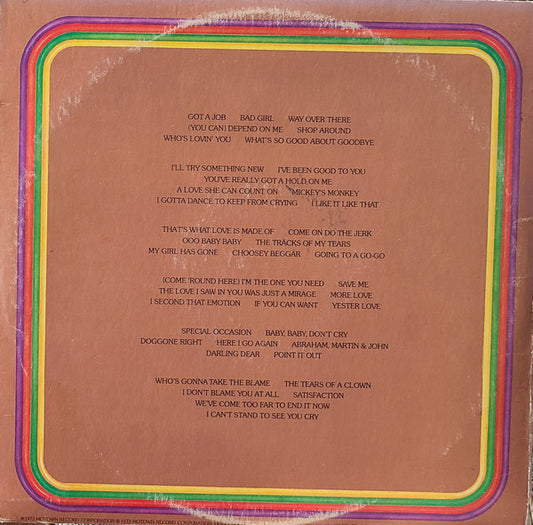 Smokey Robinson And The Miracles* : Anthology (3xLP, Comp)