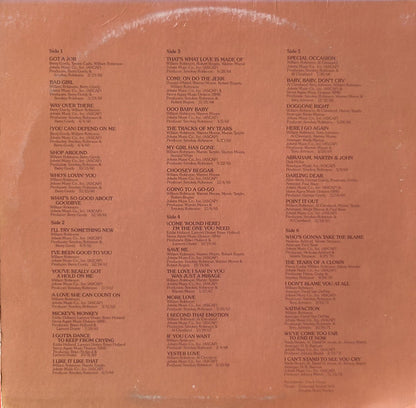 Smokey Robinson And The Miracles* : Anthology (3xLP, Comp)