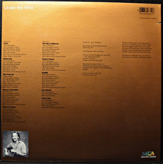 Jerry Douglas : Under The Wire (LP, Album, Aud)