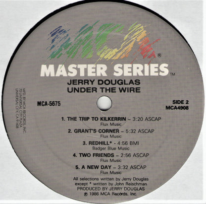 Jerry Douglas : Under The Wire (LP, Album, Aud)