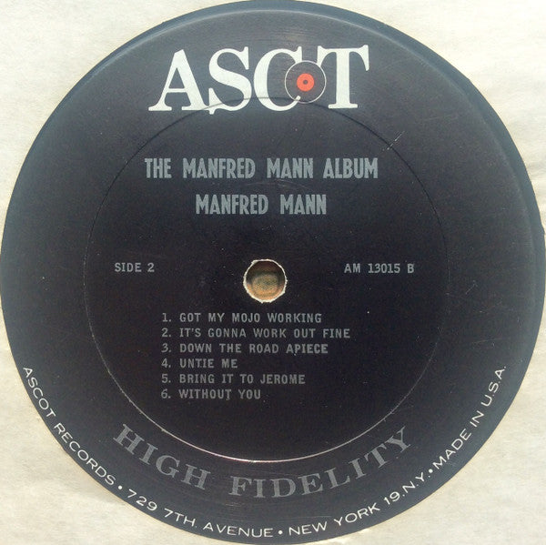 Manfred Mann : The Manfred Mann Album (LP, Album, Mono, Pit)