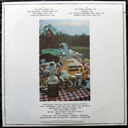 The Charlie Daniels Band : Way Down Yonder (LP, Album, Gat)