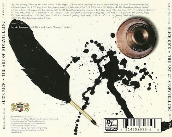 Slick Rick : The Art Of Storytelling (CD, Album)