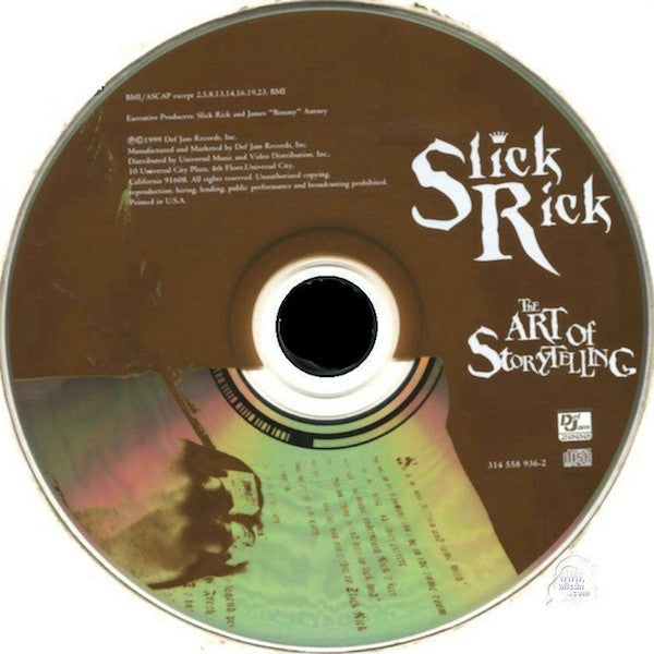 Slick Rick : The Art Of Storytelling (CD, Album)