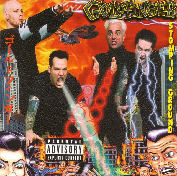 Goldfinger (7) : Stomping Ground (CD, Album, Enh)