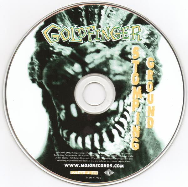 Goldfinger (7) : Stomping Ground (CD, Album, Enh)