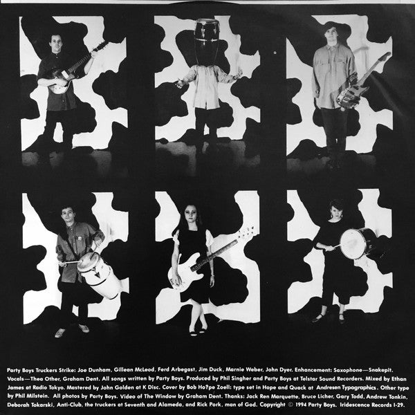 Party Boys (2) : Truckers Strike (LP, Album)