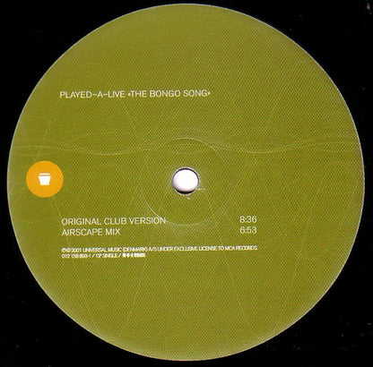 Safri Duo : Played-A-Live (The Bongo Song) (12")