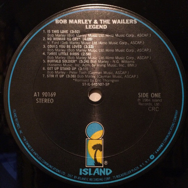 Bob Marley And The Wailers* : Legend: The Best Of Bob Marley And The Wailers (LP, Comp, Club, RE, Gat)