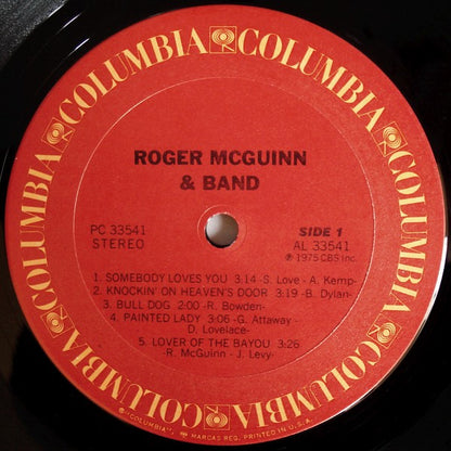 Roger McGuinn : Roger McGuinn & Band (LP, Album, Pit)