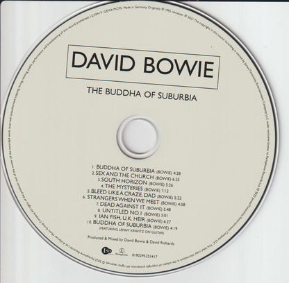 David Bowie : The Buddha Of Suburbia (CD, Album, RE, RM, Gat)