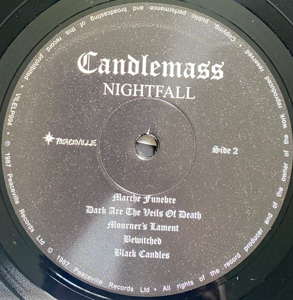 Candlemass : Nightfall (LP, Album, RE, RM)