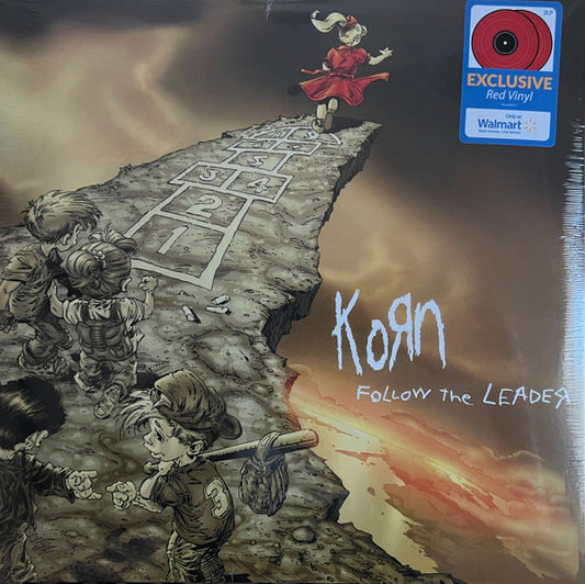 Korn : Follow The Leader (2xLP, Album, RE, RP, Red)