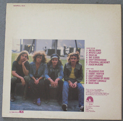 Marc Bolan And T-Rex* : The Slider (LP, Album, RE, Gat)