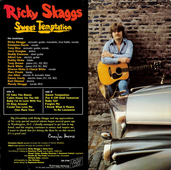 Ricky Skaggs : Sweet Temptation (LP, Album)