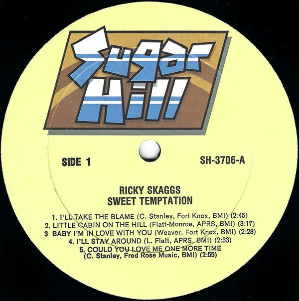 Ricky Skaggs : Sweet Temptation (LP, Album)