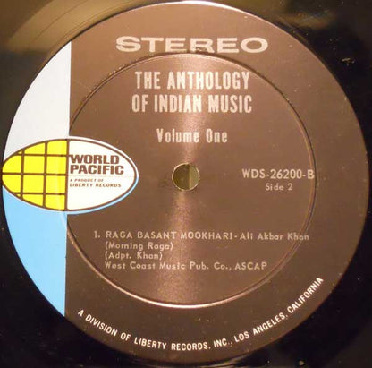 Various : The Anthology Of Indian Music Volume One (3xLP, Comp + Box)