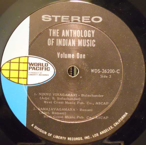 Various : The Anthology Of Indian Music Volume One (3xLP, Comp + Box)