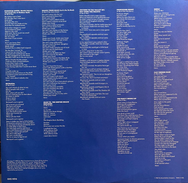 Was (Not Was) : Born To Laugh At Tornadoes (LP, Album, Win)