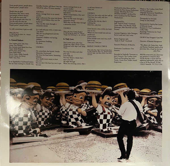 John Prine : Aimless Love (LP, Album, RE)