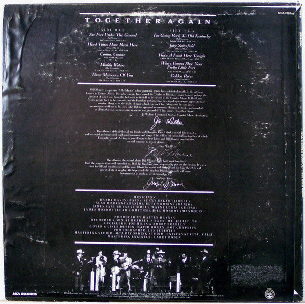 Bill* &  James Monroe (2) : Together Again (LP, Album)