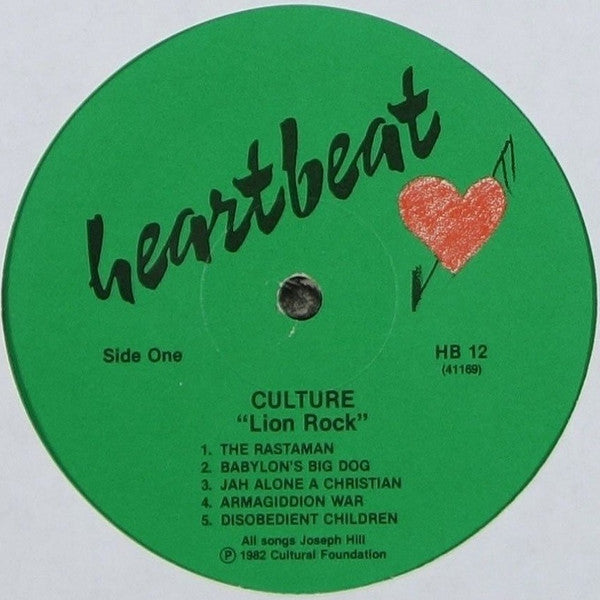 Culture : Lion Rock (LP, Album)