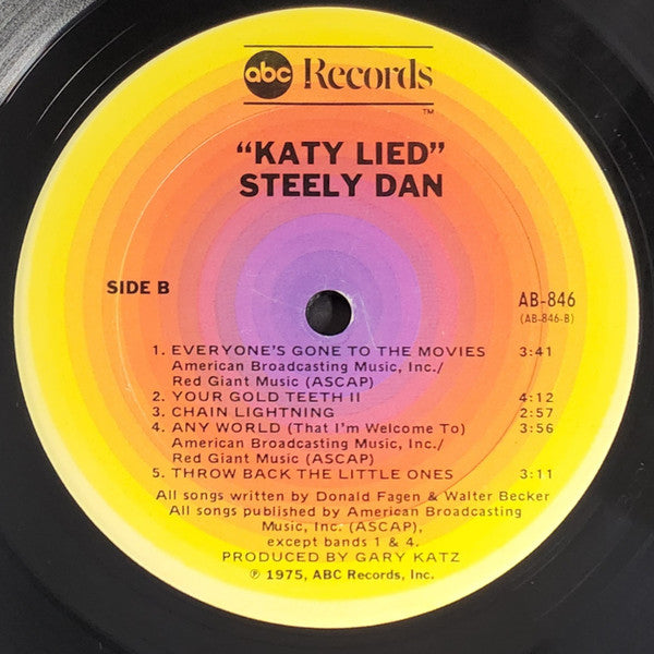 Steely Dan : Katy Lied (LP, Album, Club, Ter)