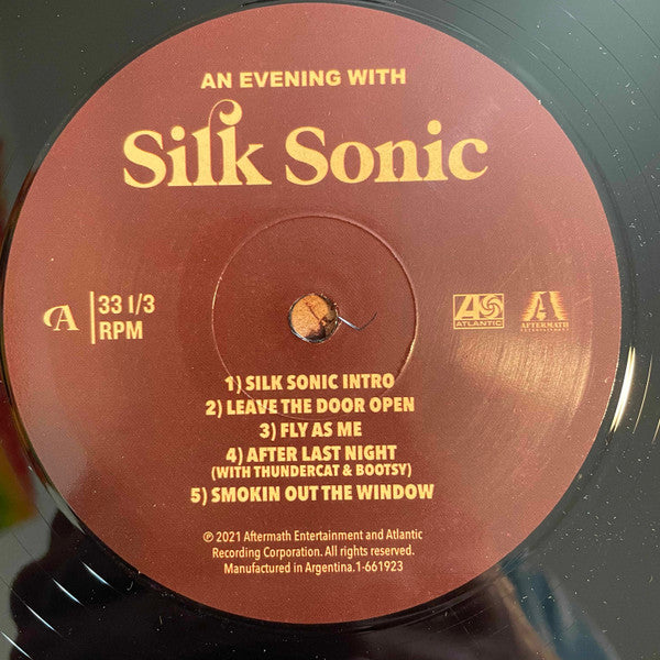 Silk Sonic : An Evening With Silk Sonic (LP, Album)