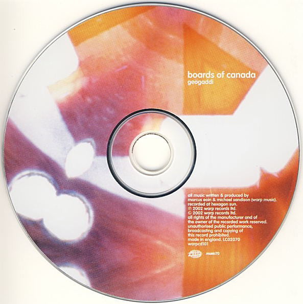 Boards Of Canada : Geogaddi (CD, Album)