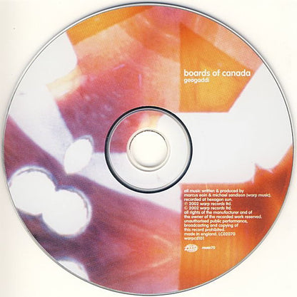 Boards Of Canada : Geogaddi (CD, Album)