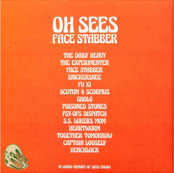 Oh Sees* : Face Stabber (2xLP, Album, Ltd, RE, Bla)