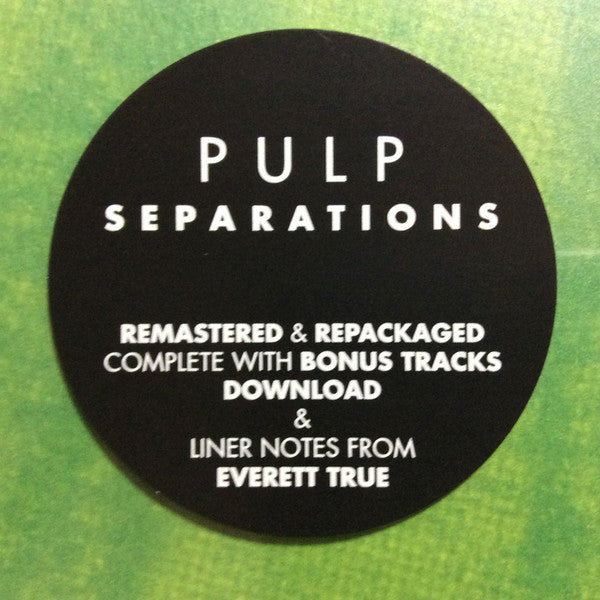 Pulp : Separations (LP, Album, RE, RM, RP)