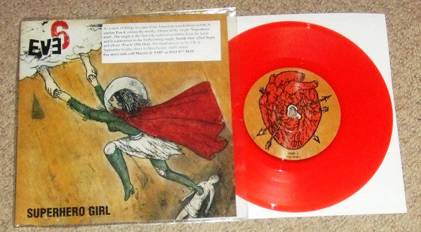 Eve 6 : Superhero Girl (7", Single, Ltd, Num, Red)