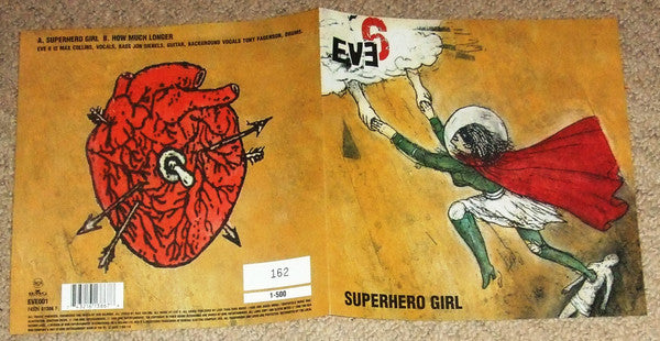 Eve 6 : Superhero Girl (7", Single, Ltd, Num, Red)