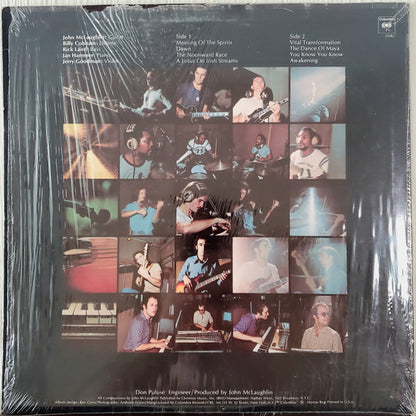 The Mahavishnu Orchestra* With John McLaughlin : The Inner Mounting Flame (LP, Album, RP, Pit)