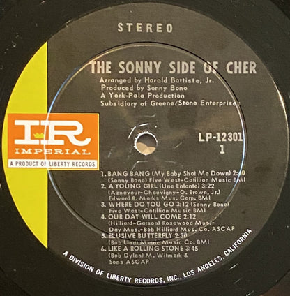 Chér* : The Sonny Side Of Chér (LP, Album, Ind)