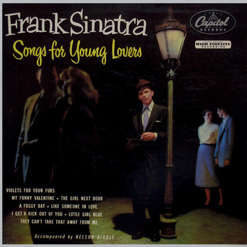 Frank Sinatra : Songs For Young Lovers (10", Album, Scr)