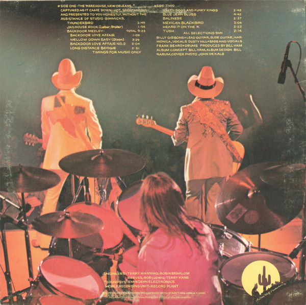 ZZ Top : Fandango! (LP, Album, San)