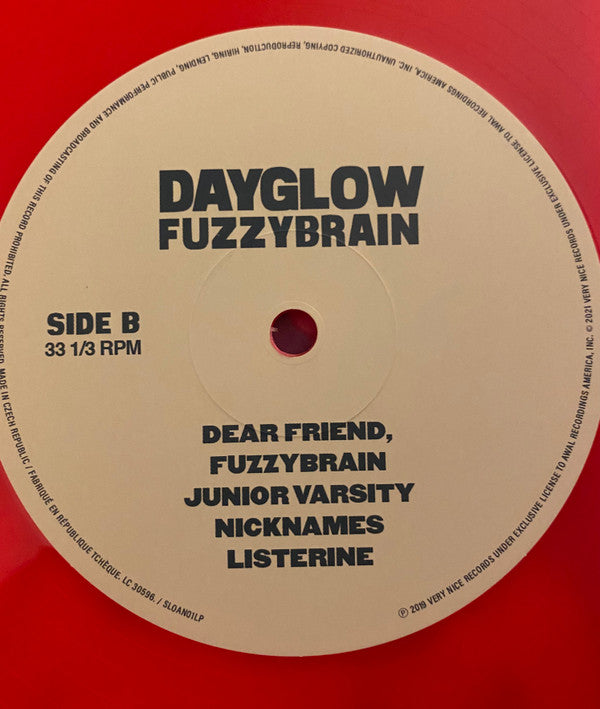 Dayglow (2) : Fuzzybrain (LP, Album, Ltd, RE, Pin)