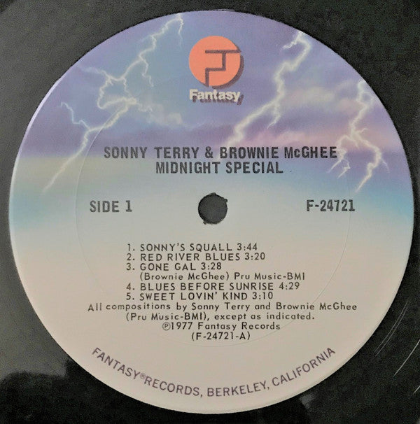 Sonny Terry & Brownie McGhee : Midnight Special (2xLP, Comp)